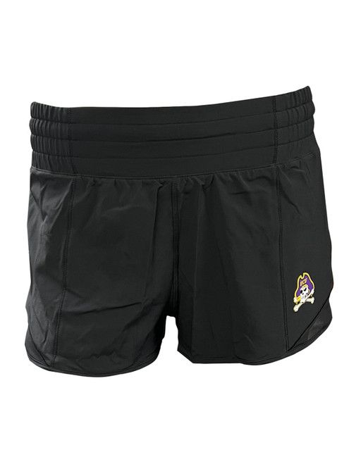 Lululemon Black Leopard Jolly Roger Hotty Hot High-Rise Lined