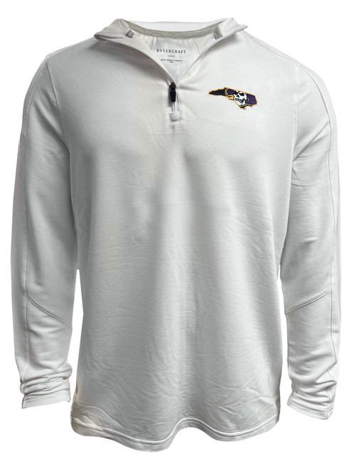 White Pirate State of Mind Flex Quarter-Zip Pullover