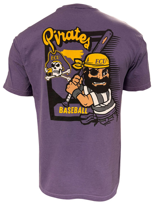 Purple PeeDee Baseball Swing Tee