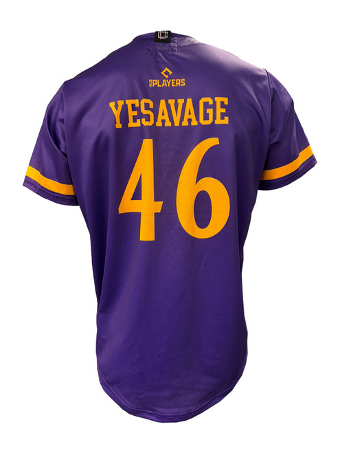 Purple ECU Yesavage #46 Baseball Jersey - University Book Exchange