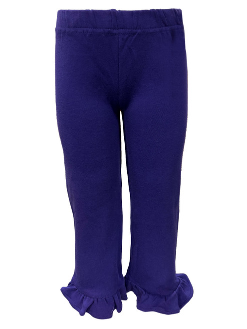 Toddler Dark Purple Flare Leggings