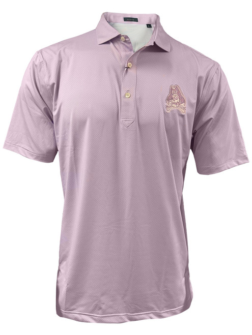 Turtleson Lavender Mini Diamond Tonal Jolly Roger Polo