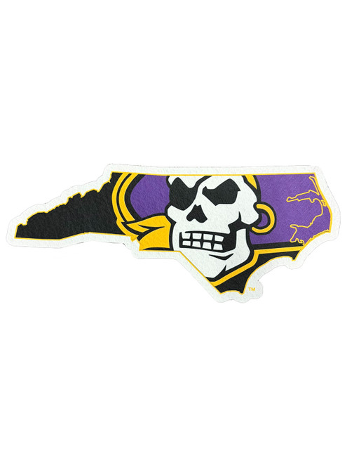 Felt Pirate State of Mind Cutout