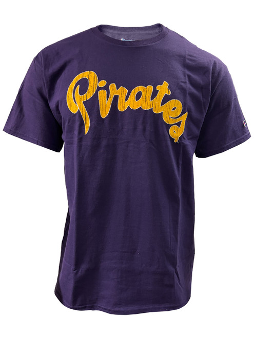 Champion Purple Pirates Script Jersey Tee