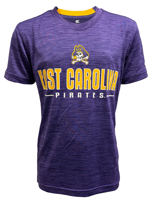 Youth Purple East Carolina Pirates Tee