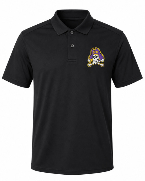 Under Armour Youth Black Jolly Roger Motion Polo