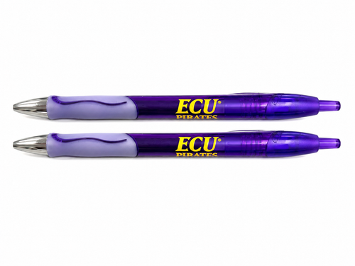 ECU Pirates BIC Ferocity Clic Gel Pen 2 Pack