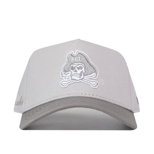 Silver Jolly Roger Cap