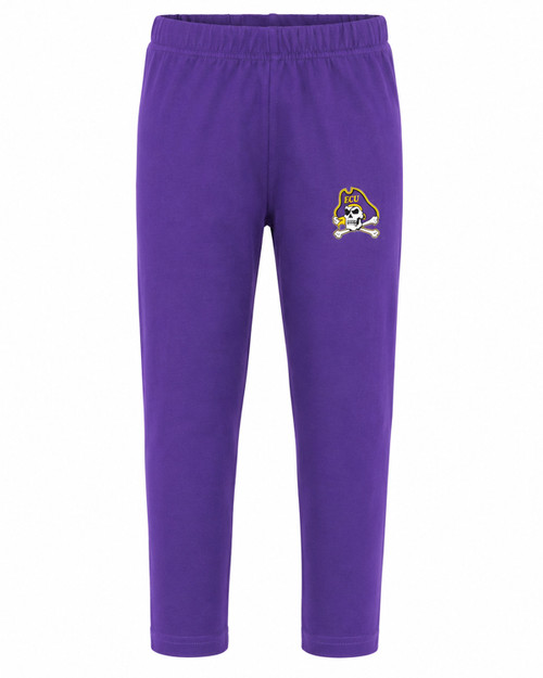 Junior Purple Jolly Roger Leggings