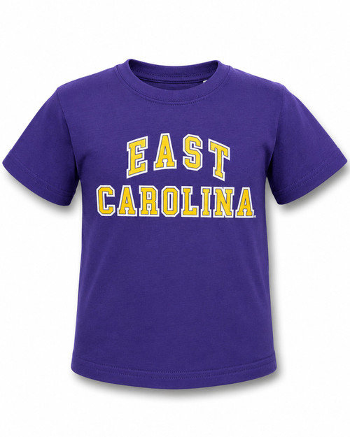 Toddler Purple East Carolina Arch Tee
