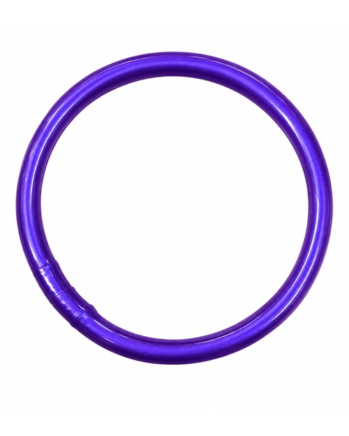 Purple Jelly Stack Bracelet