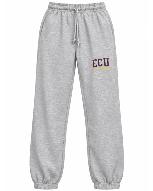 Summit Sportswear ECU Pirates Heather Gray Sweatpants