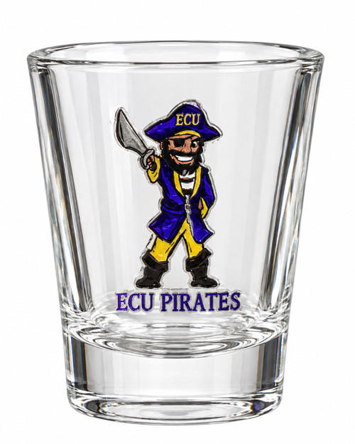Indigo Falls Watercolor PeeDee 2oz. Shot Glass