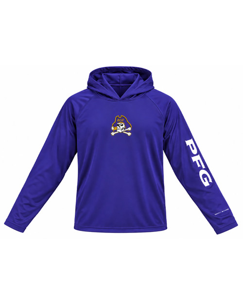 Columbia Jolly Roger UW Purple Terminal Tackle Hoodie