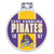 Vintage ECU Pirates 1907 Circle Sticker