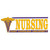 Nursing Decal With Medical Symbol 7"