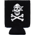 Skully Black Pocket Koozie