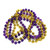 Purple & Gold Beads Two Pack