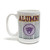 White ECU Repeat Seal & Alumni Coffee Mug