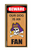Sign Wood Beware Dog ECU Fan