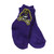 Purple Non Kick Off Socks