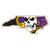 Acrylic Pirate State of Mind Magnet