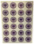 ECU Seal Decal Sticker Sheet
