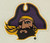 Pirate Head Sticker Sheet