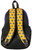 Purple and Gold Jolly Roger Backpack