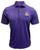 Purple Cutter & Buck Polo Recycled Virtue w/ Jolly Roger