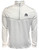 White Columbia Quarter Zip Pullover  w/ Jolly Roger