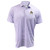 Lavender and White Striped Columbia Jolly Roger Club Invite Polo