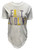 White Short-sleeved Tee w/ Glitter East Carolina