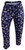 Purple Pirate Pajama Pants w/ Multi Logos