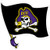 Jolly Roger Flag Decal 4"x3"