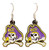 Jolly Roger Dangle Earrings