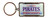 NC License Plate Keychain w/ Pirates