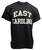 Black Rainbow Tee w/ White East Carolina