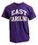 Purple Tee w/ White East Carolina