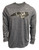 Nike Black Heather Marled Long Sleeve Tee with Pirate State of Mind