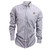 Purple and White Gingham Jolly Roger Button Down Dress Shirt