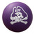 Purple High Bounce Ball w/ Jolly Roger