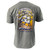 Grey Pirate Ship No Quarter Banner Tee