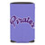 Powder Purple Pirates Script Koozie
