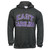 Charcoal East Carolina Arch Champion Powerblend Hoodie