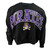 Ladies Black Crew Large Pirates with Jolly Roger on Front