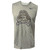 Gray Nike Outlined Jolly Roger Sleeveless Tee