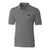 Grey Cutter & Buck Advantage Eco Tri-Blend Pique Mens Big and Tall Jolly Roger Polo