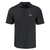 Black Cutter & Buck Pike Eco Shadow Check Print Recycled Men's Jolly RogerPolo