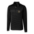 Black Cutter & Buck Traverse Stretch Eco Stripe Quarter Zip Men's Jolly Roger Pullover